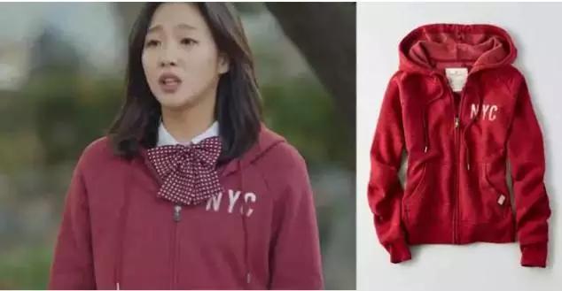 鬼怪女主的卫衣,鬼怪女主卫衣