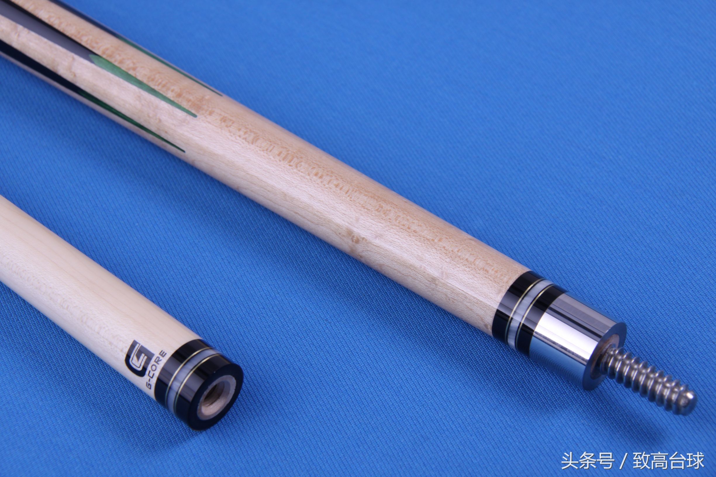 花朵型台球杆,美式微雕台球杆