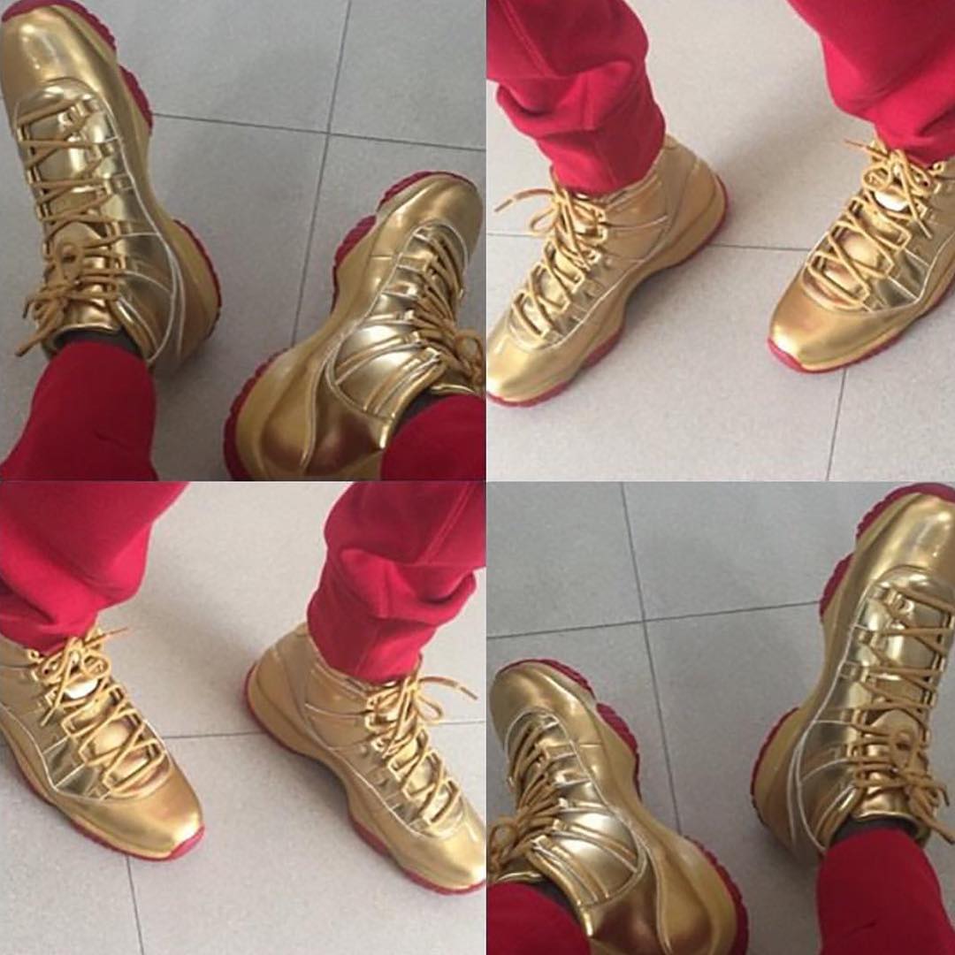 aj4球鞋展示,aj4红色球鞋