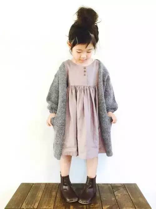 日本萌娃童装走秀,日系小童装潮流搭配