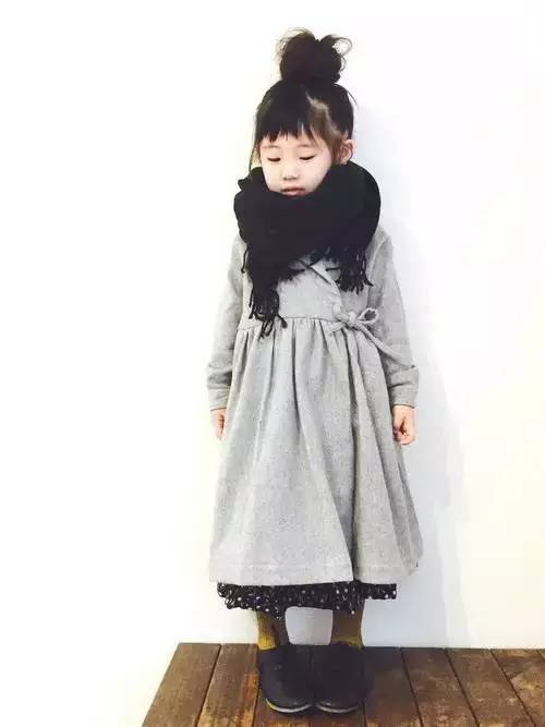 日本萌娃童装走秀,日系小童装潮流搭配