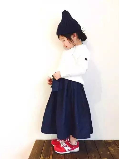 日本萌娃童装走秀,日系小童装潮流搭配