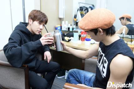 「Infinite」「分享」170113这能量，要给你的吗？”圣圭X东雨音乐剧Talk