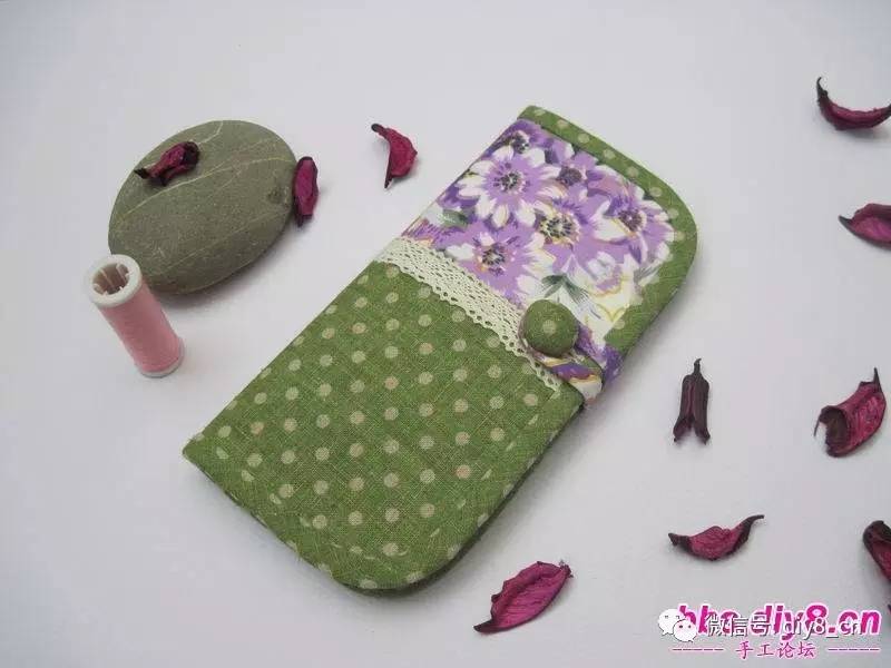 「百合幽兰」一款今年最流行草木绿色超多卡位的钱包教程,你来不来学?