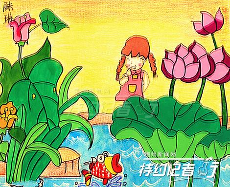 以童心童画为主题的儿童画,童心童趣创意儿童画