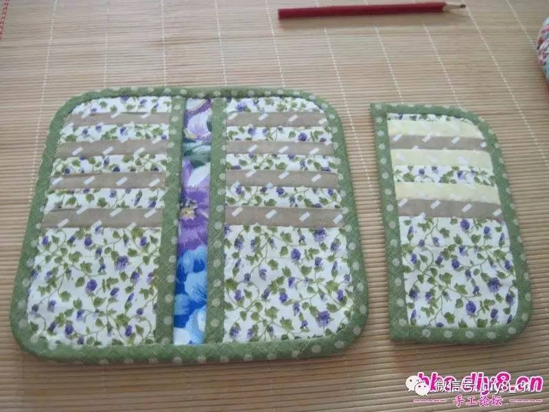 「百合幽兰」一款今年最流行草木绿色超多卡位的钱包教程,你来不来学?