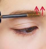 野生眉假皮眉形画法,野生眉的化妆教程