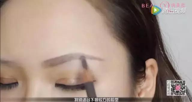 7种眉形图片,七种脸型的眉毛画法