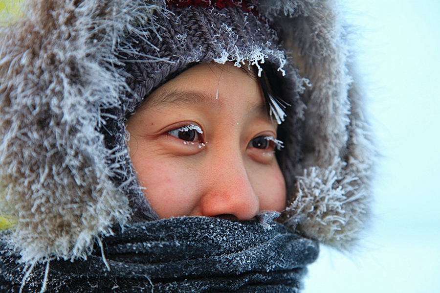 吉林雾凇岛的好看的雾凇倒影图片,吉林雾凇岛和雪谷雾凇岭