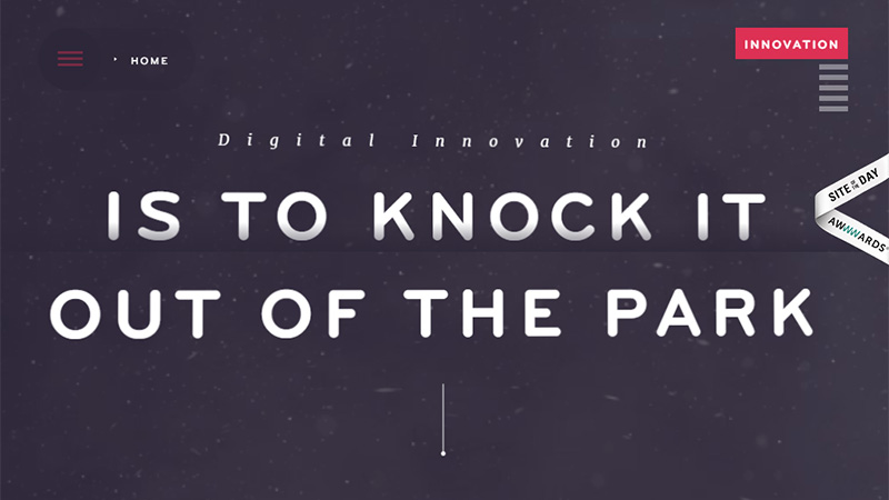 简洁大方的网页设计,单页网页设计案例