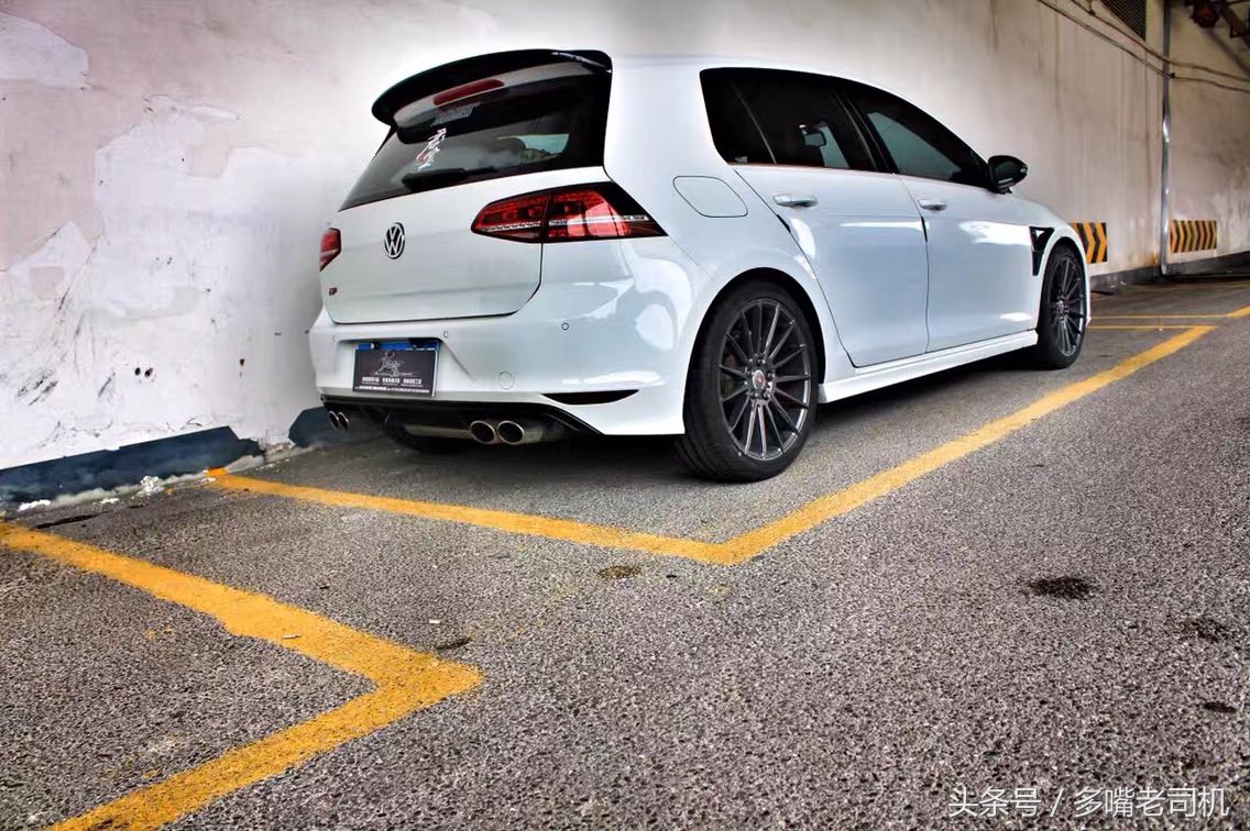 7.5代高尔夫rline试驾,高尔夫7r-line