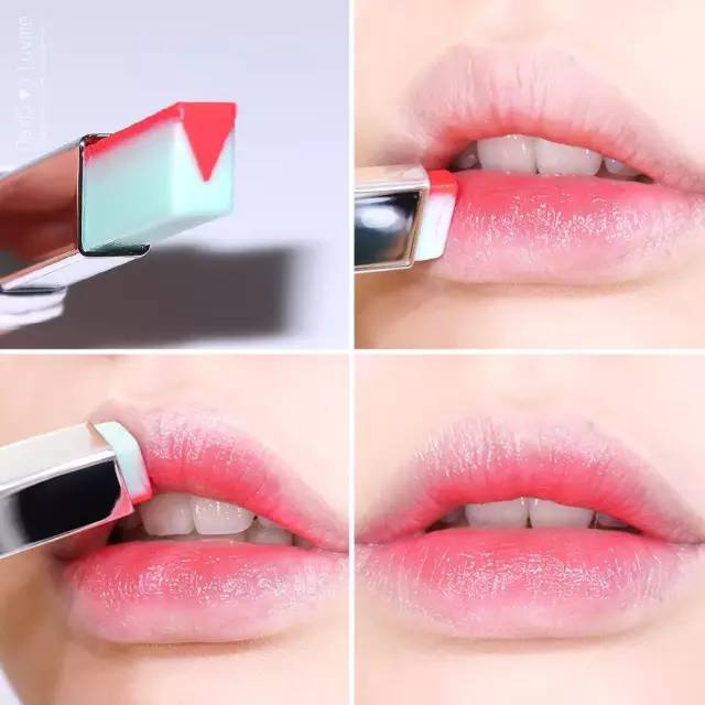 兰芝2017双色口红试色,兰芝双色口红最新款