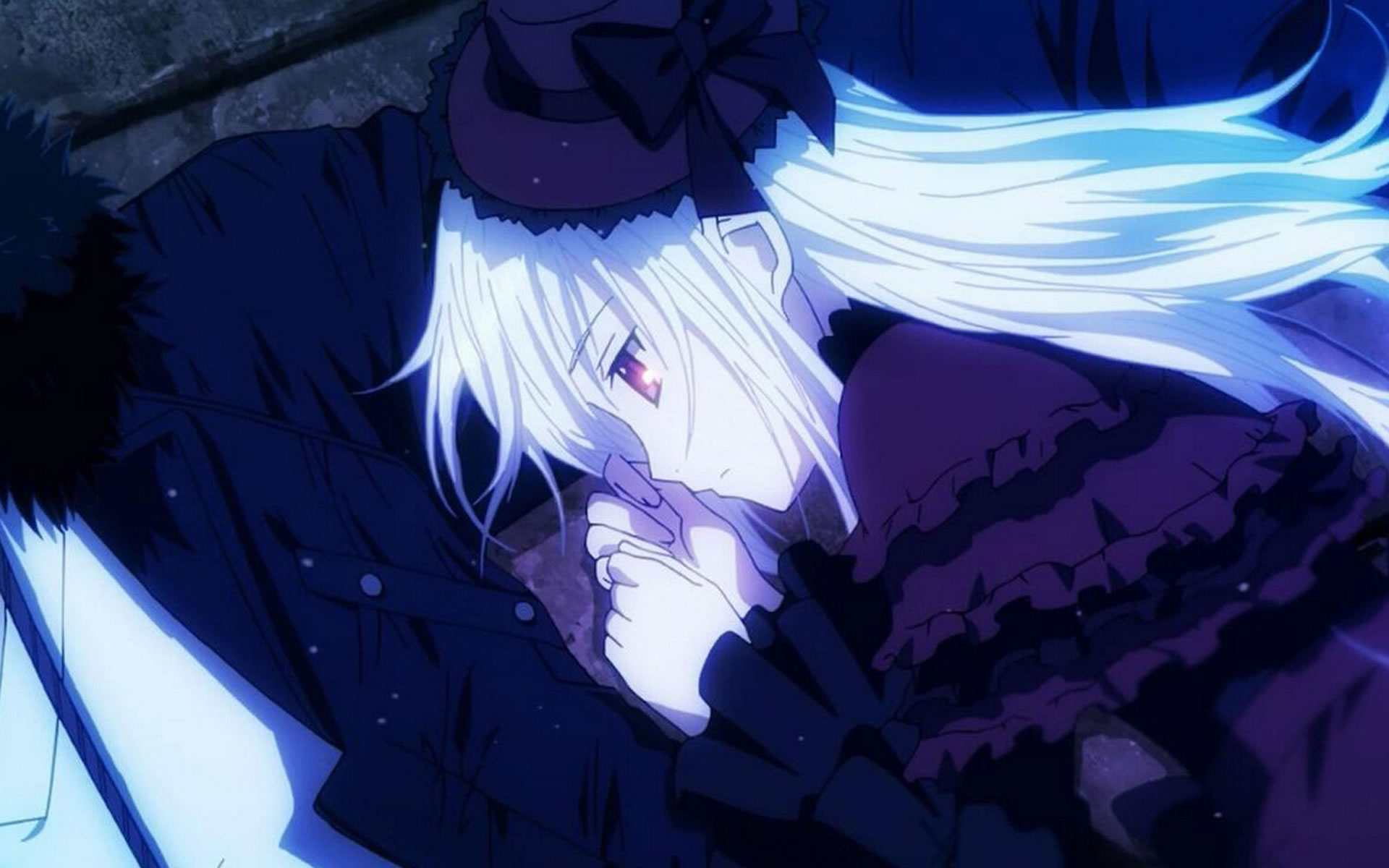 动漫女生头像温柔仙气古风白毛,动漫好看的白毛妹子