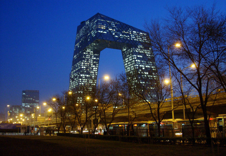 中外建筑差异视频英文,国内外奇葩建筑