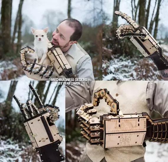 巨型仿生机械手臂,超巨型怪物机器人