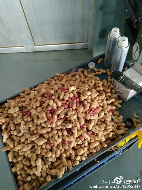 老鼠存一年的花生被车主发现,老鼠存花生被车主发现