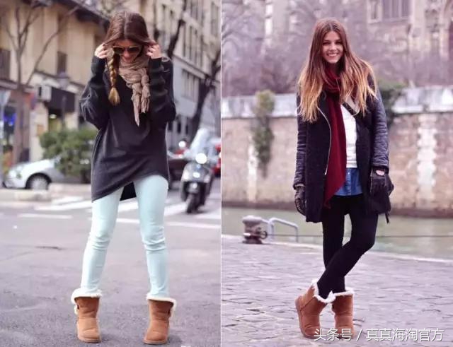 告别小粗腿~温暖时尚的雪地靴搭配法则