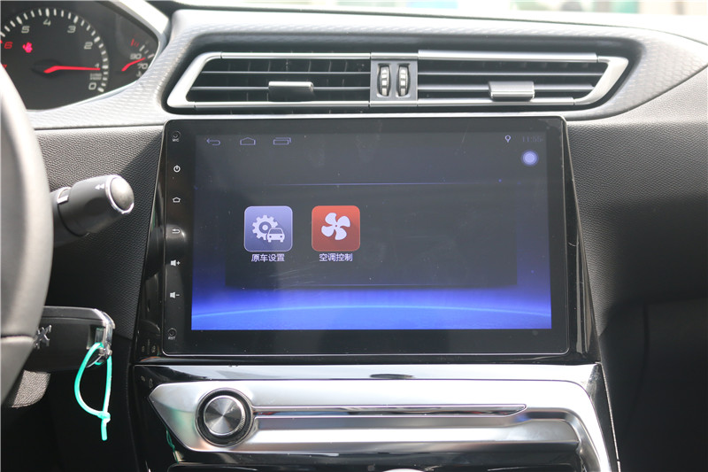 标致308改畅影10.2寸横屏机,2017就这么任性