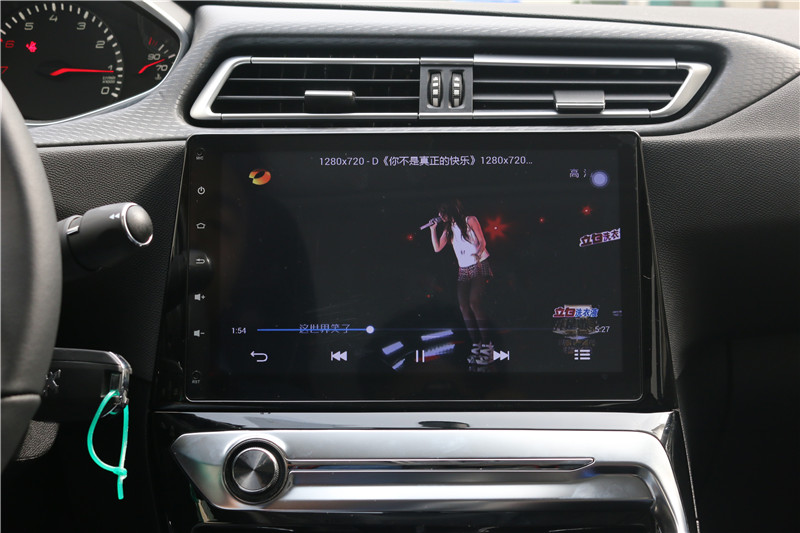 标致308改畅影10.2寸横屏机,2017就这么任性