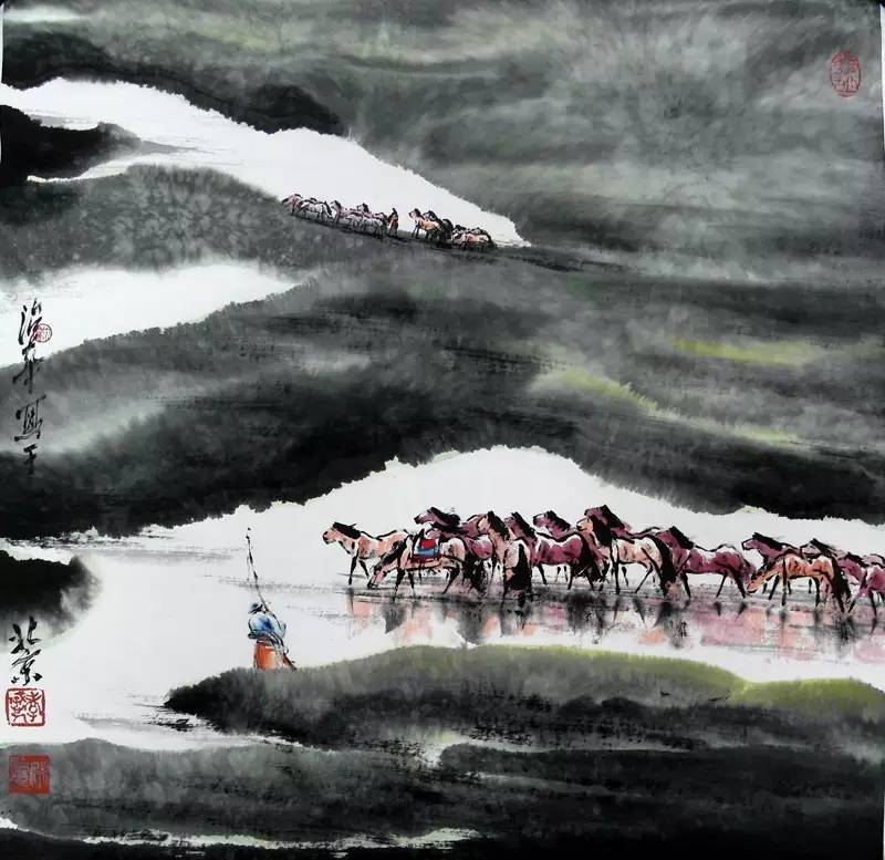 略论什么是写意画,论中国画的虚与实