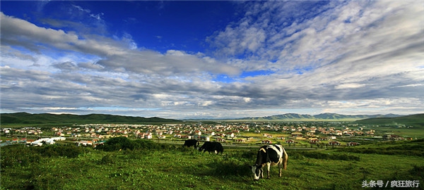 四川省最大的草原若尔盖