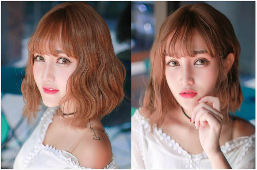 创意美发概念,好看的发型蛋卷发