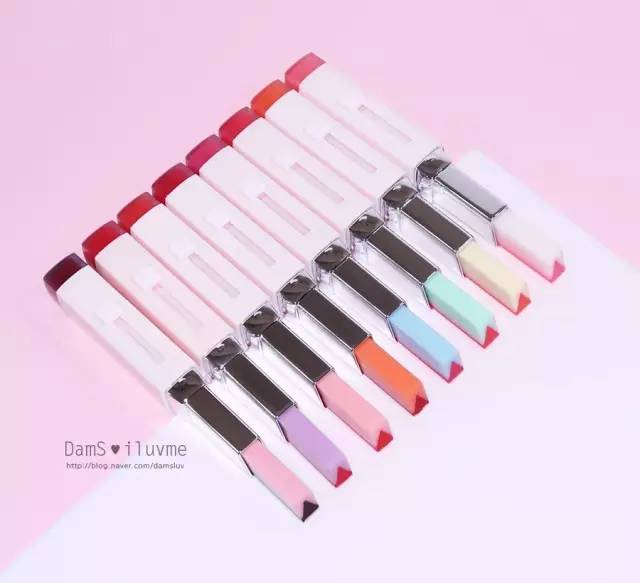 兰芝2017双色口红试色,兰芝双色口红最新款