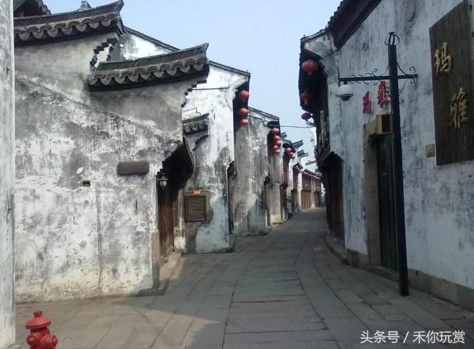 嘉兴月河街老字号美食,江南水乡月河古街