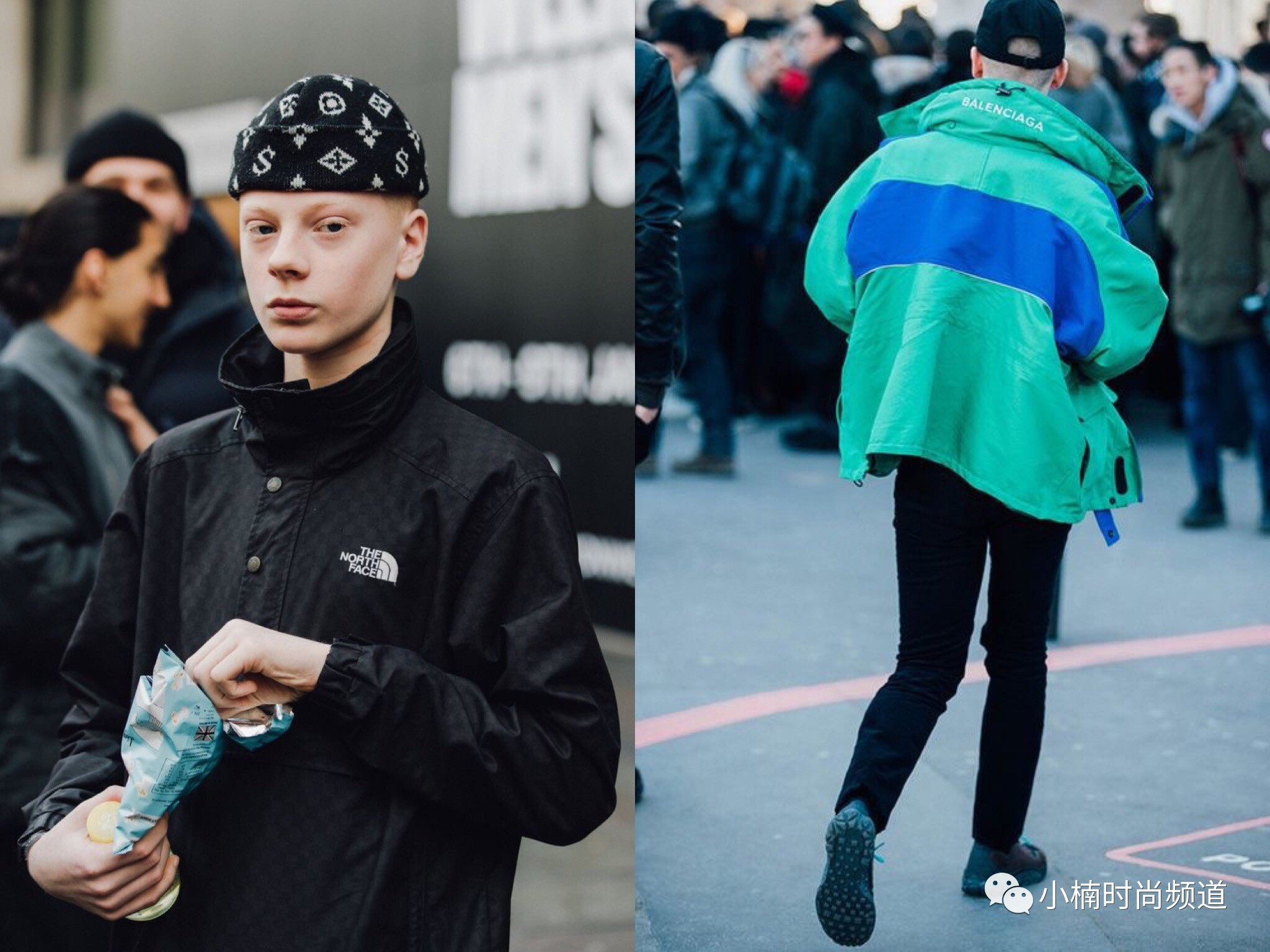 男时尚资讯,2019春夏男装周街拍