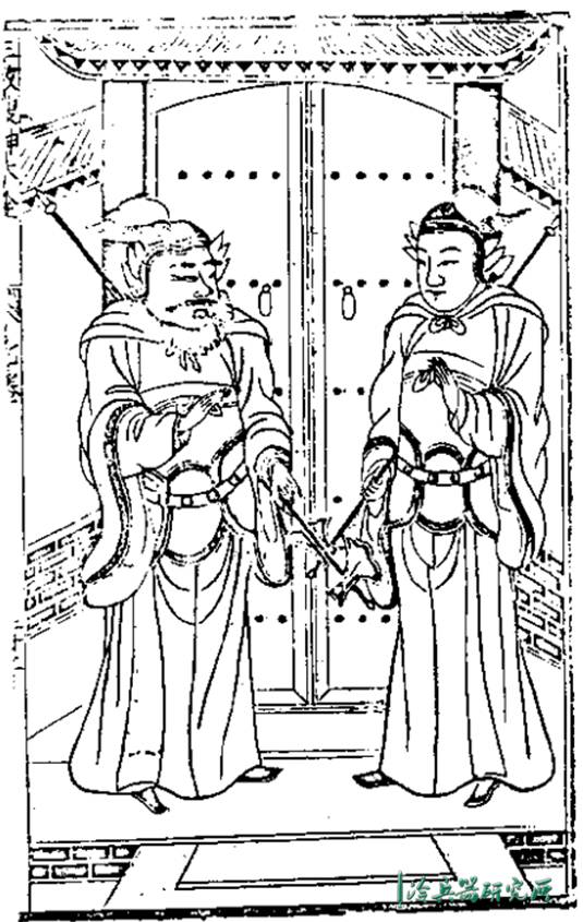 门神文化与如何正确贴门神小知识,年年贴的门神究竟什么来历