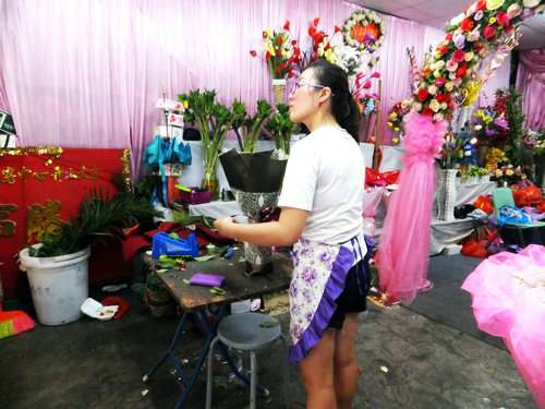 深圳最美花店,深圳年轻漂亮女孩