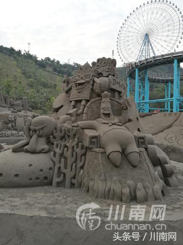 酒城乐园三岁了，这次它将给我们带来花艺沙雕展！