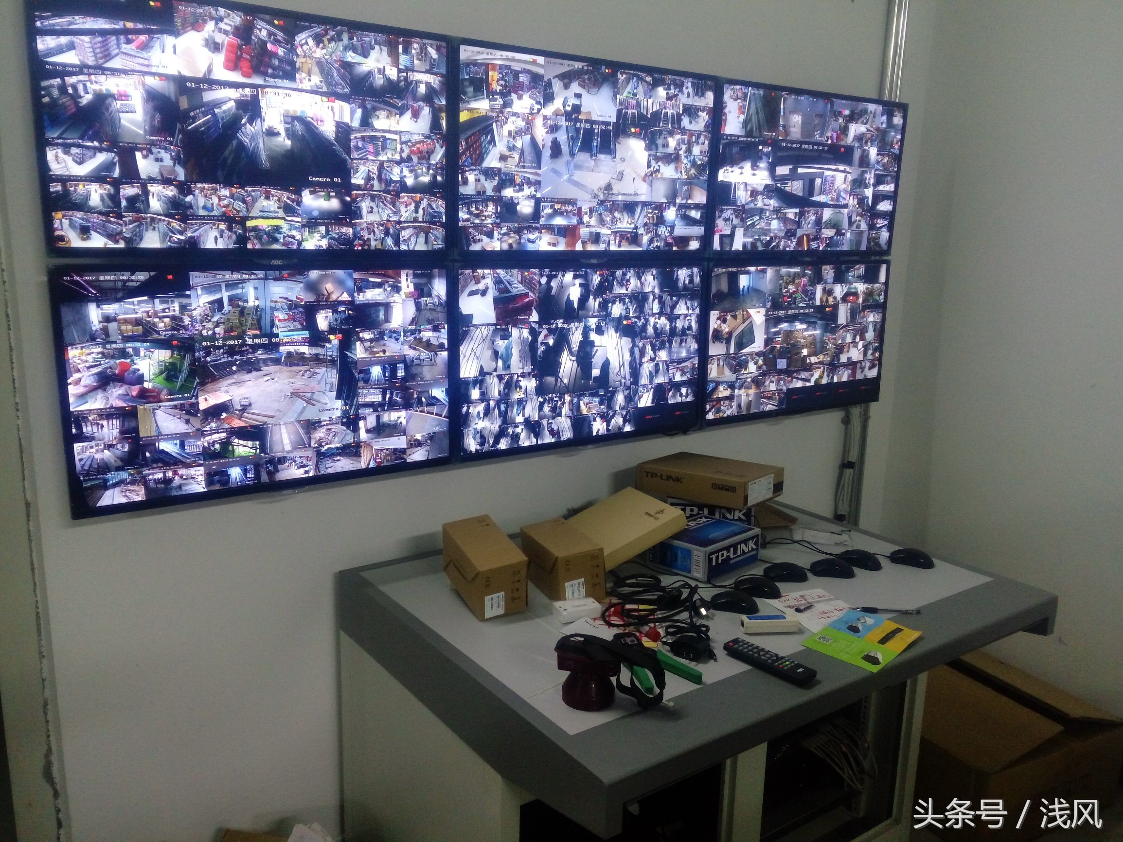 大规模摄像头的线路连接方法,多个网络摄像头布线怎么布