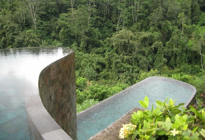 巴厘岛旅游游泳,空中游泳的真实感受