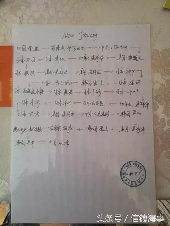 一位远洋船员亲身的经历,船上甲板见习的基本情况心得体会