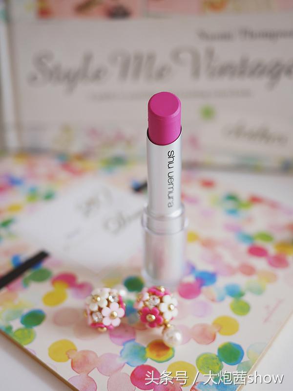 植村秀焦糖玫瑰色口红,植村秀枣泥暗玫瑰色