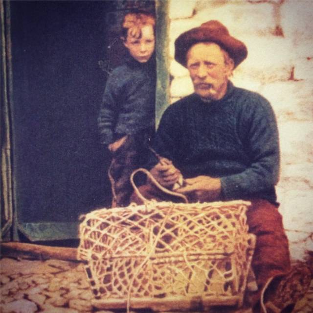 根西岛毛衣,费尔岛圆肩毛衣图解