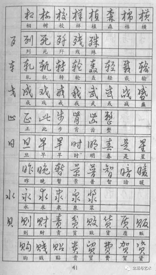 成人练字钢笔字帖作品欣赏,钢笔楷书练字5000字帖