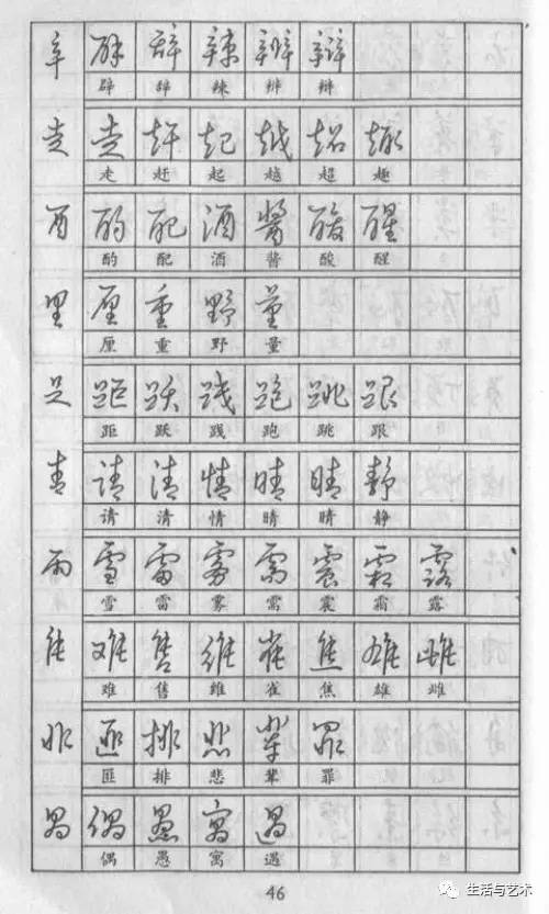 成人练字钢笔字帖作品欣赏,钢笔楷书练字5000字帖