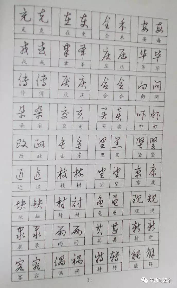 成人练字钢笔字帖作品欣赏,钢笔楷书练字5000字帖