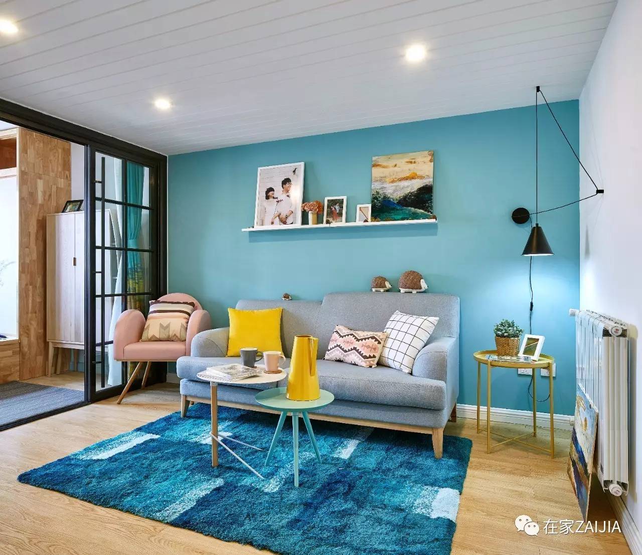 10位“好色”屋主刷了彩色墙面，并把色号也告诉了大家