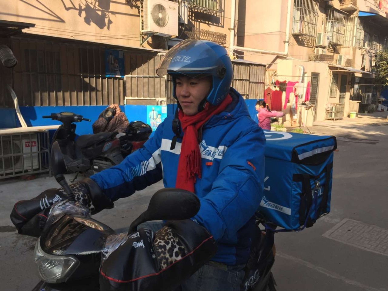 南京外卖彭于晏,上海外卖界的彭于晏