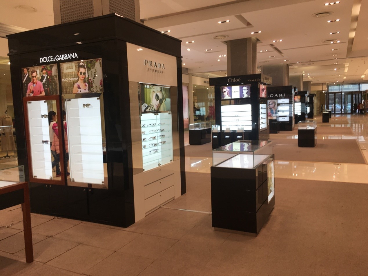 卓展购物中心和蓝色港湾,蓝色港湾五棵松卓展购物中心