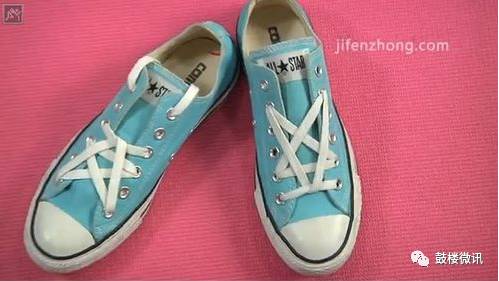 鞋带的花样系法简单又好看,鞋带的漂亮穿法