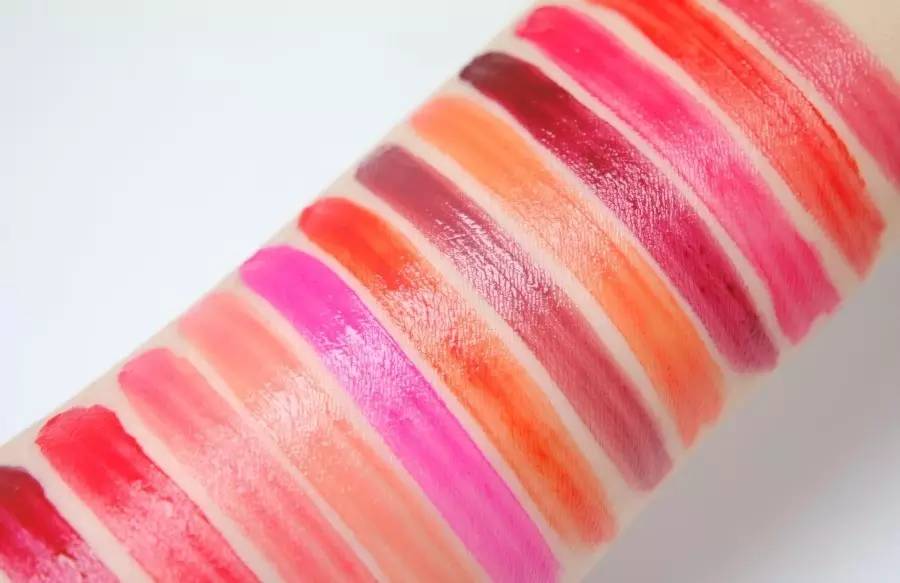 ysl圣罗兰新品黑管唇釉416全球购,ysl黑管金管口红试色