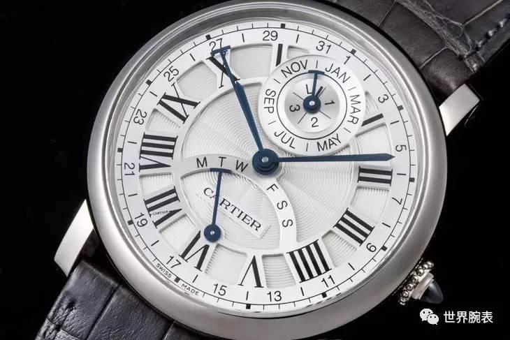 卡地亚手表机械表万年历,卡地亚男士腕表万年历