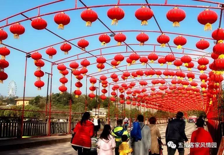 五一五龙客家风情园,五龙客家风情园免费游