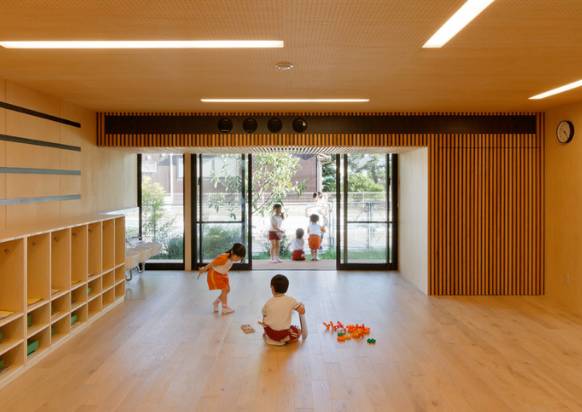 日本超牛幼儿园设计,日本大师设计幼儿园