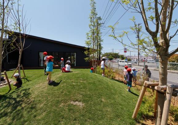 日本超牛幼儿园设计,日本大师设计幼儿园