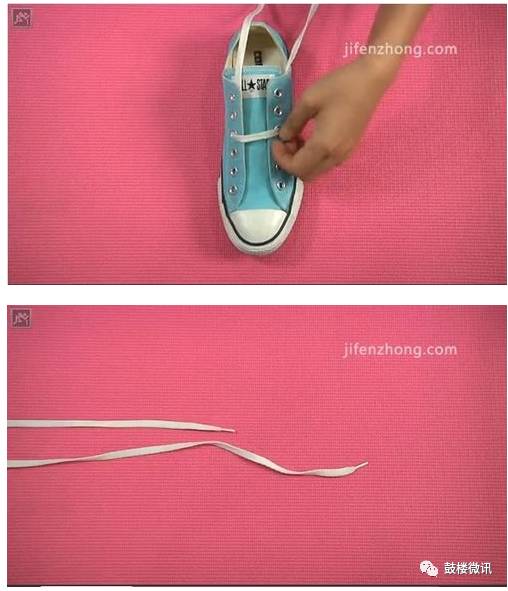 鞋带的花样系法简单又好看,鞋带的漂亮穿法